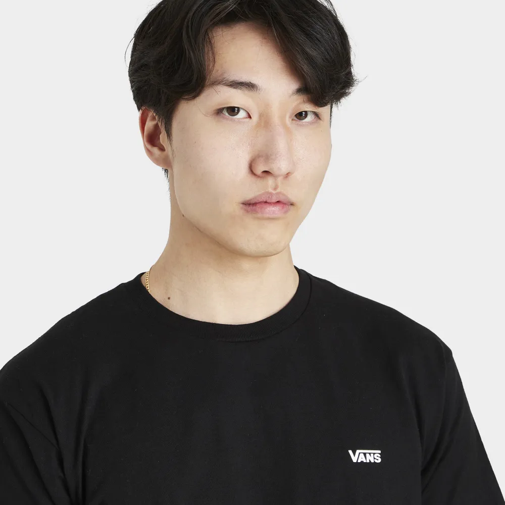 Vans Left Chest Logo T-shirt Black / White