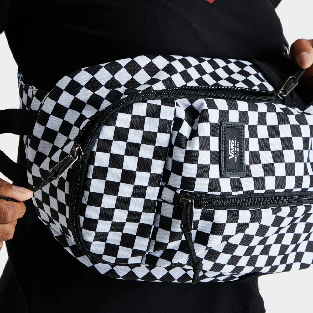 Vans Warp Sling Bag Black / White Checkerboard