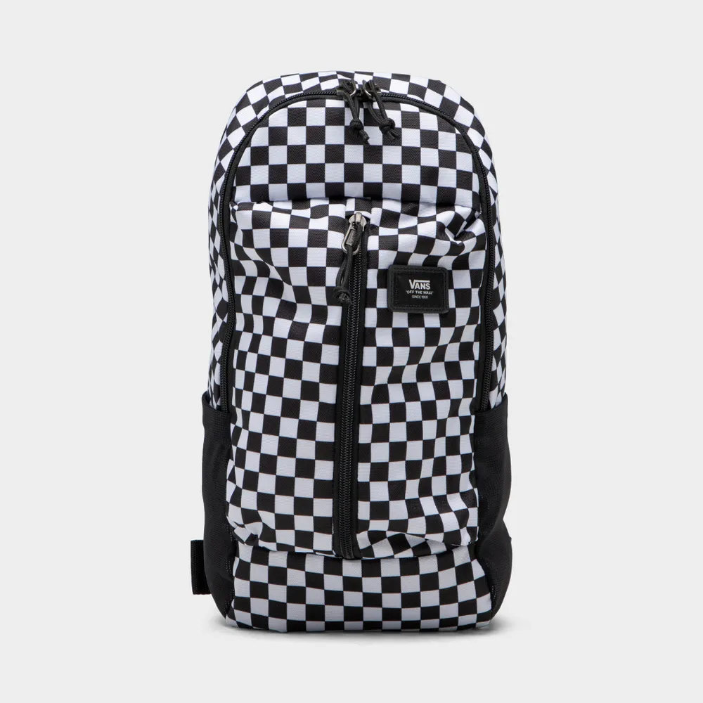 Vans Warp Sling Bag Black / White Checkerboard