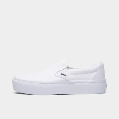 Vans Classic Slip-On Platform / True White