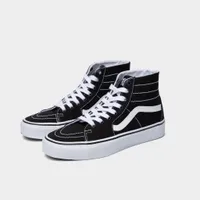 Vans Canvas Sk8-Hi Tapered Black / True White