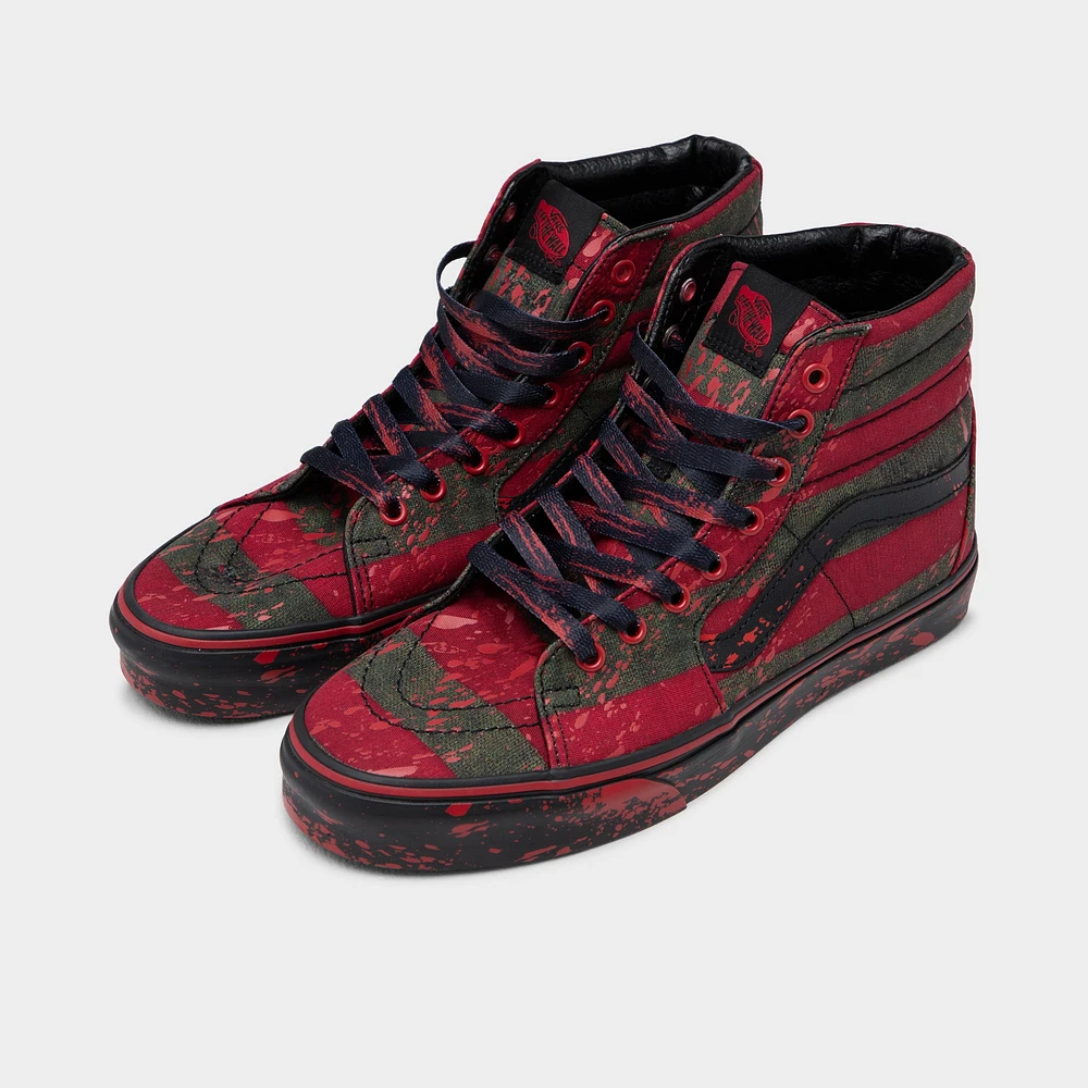 Vans x Nightmare on Elm Street Sk8-Hi / Terror Red