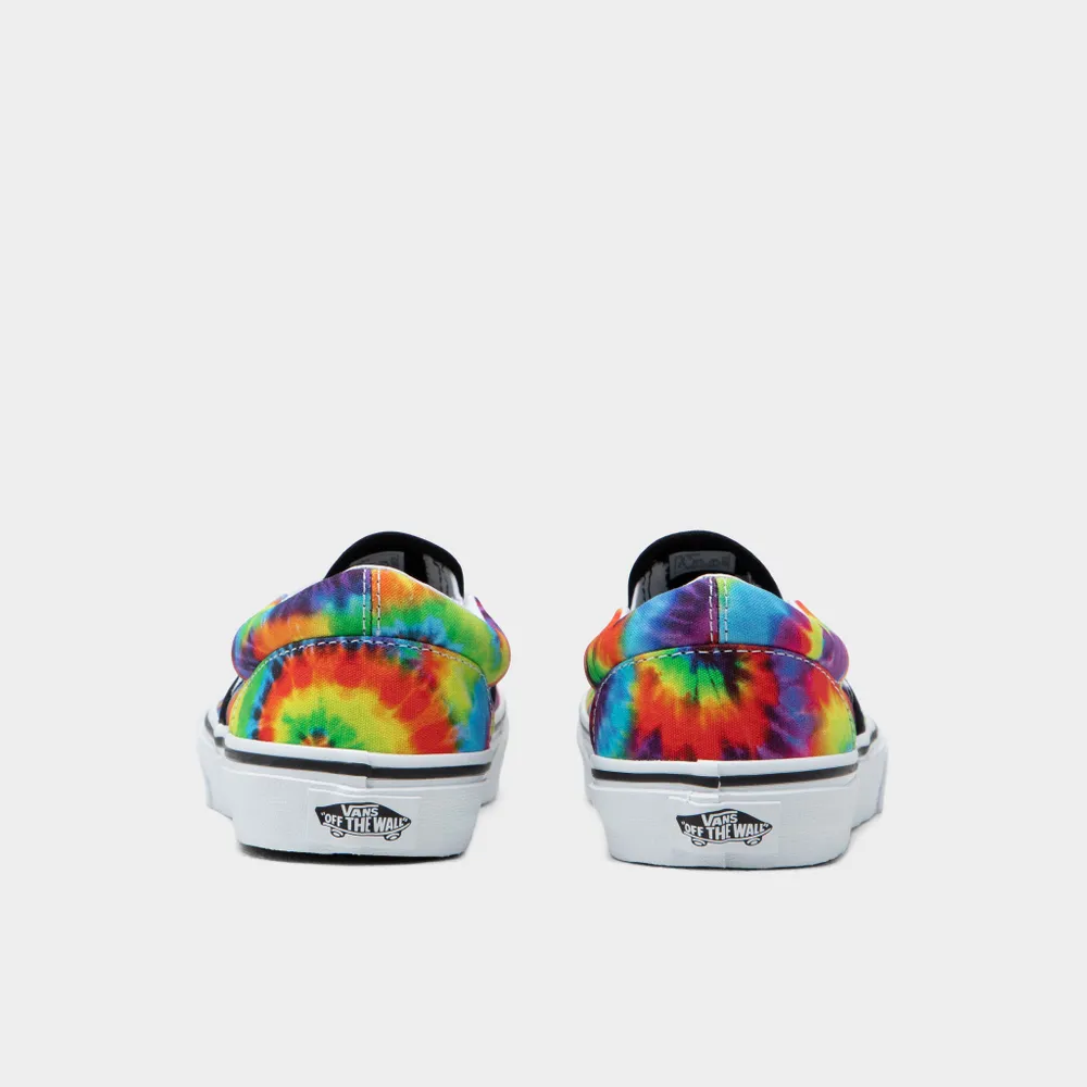 Vans Children’s Classic Slip-On Spiral Tie Dye / Multi - True White