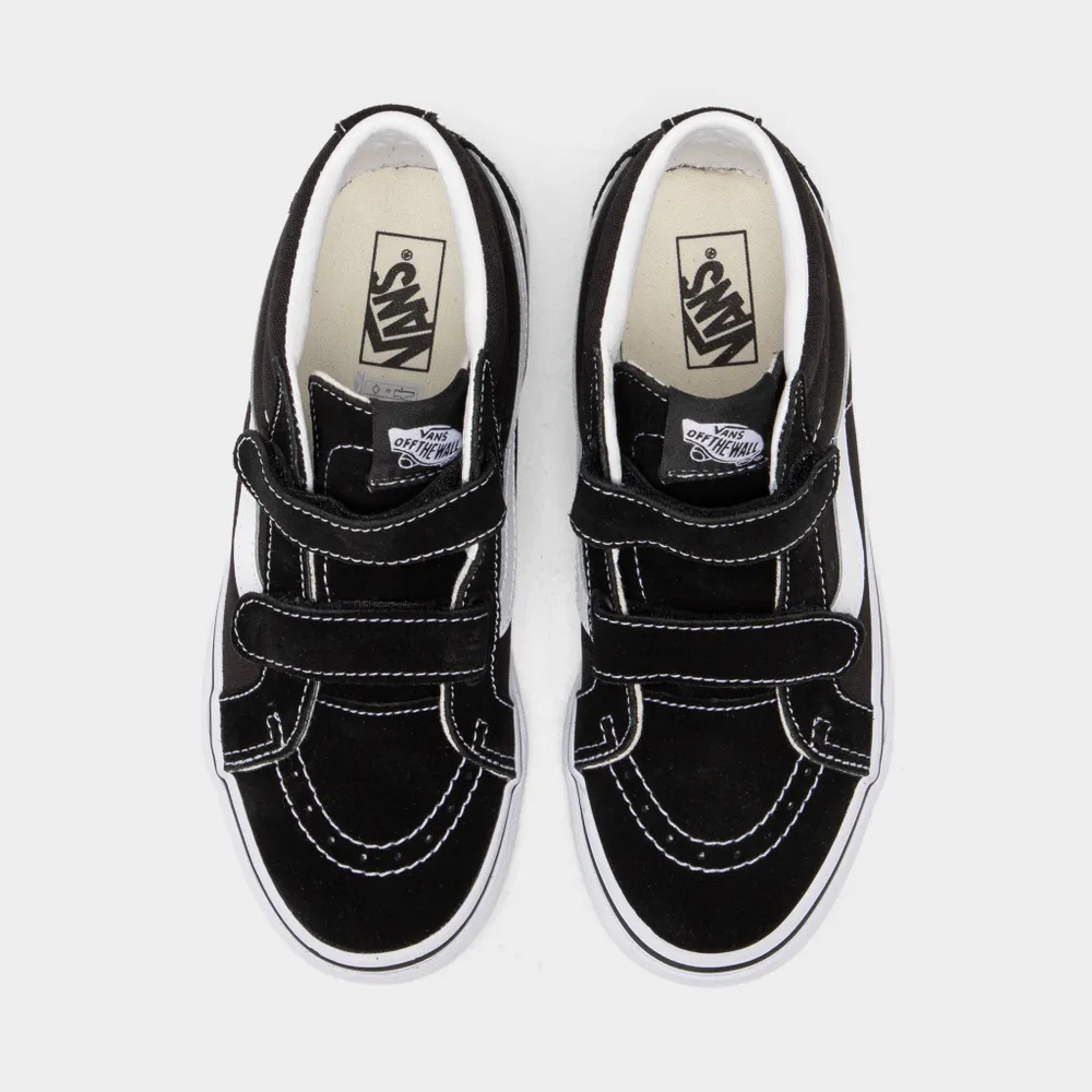 Vans Juniors’ Sk8-Mid Reissue V Black / True White