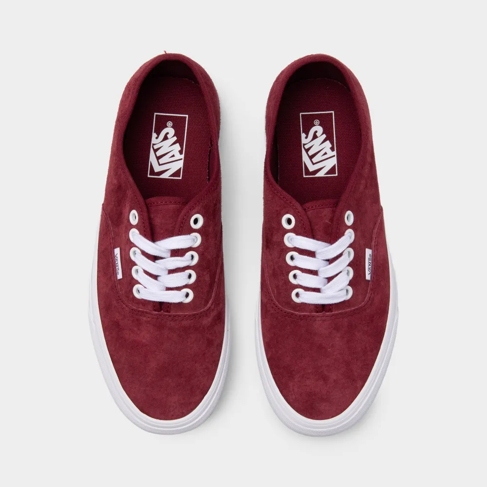 Vans Women's Authentic / Pig Suede Tawny Port