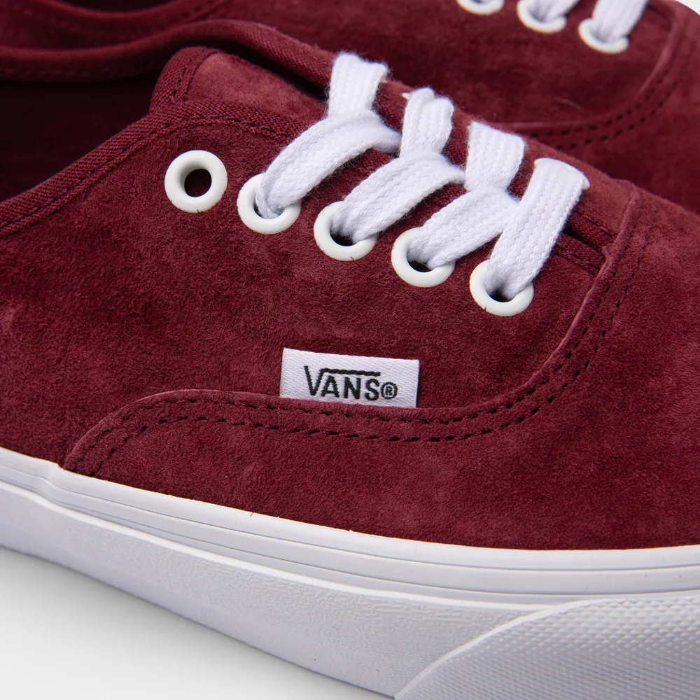 Vans Women's Authentic / Pig Suede Tawny Port