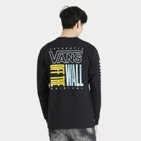 Vans Off The Wall Stacked Up Long Sleeve T-shirt / Black