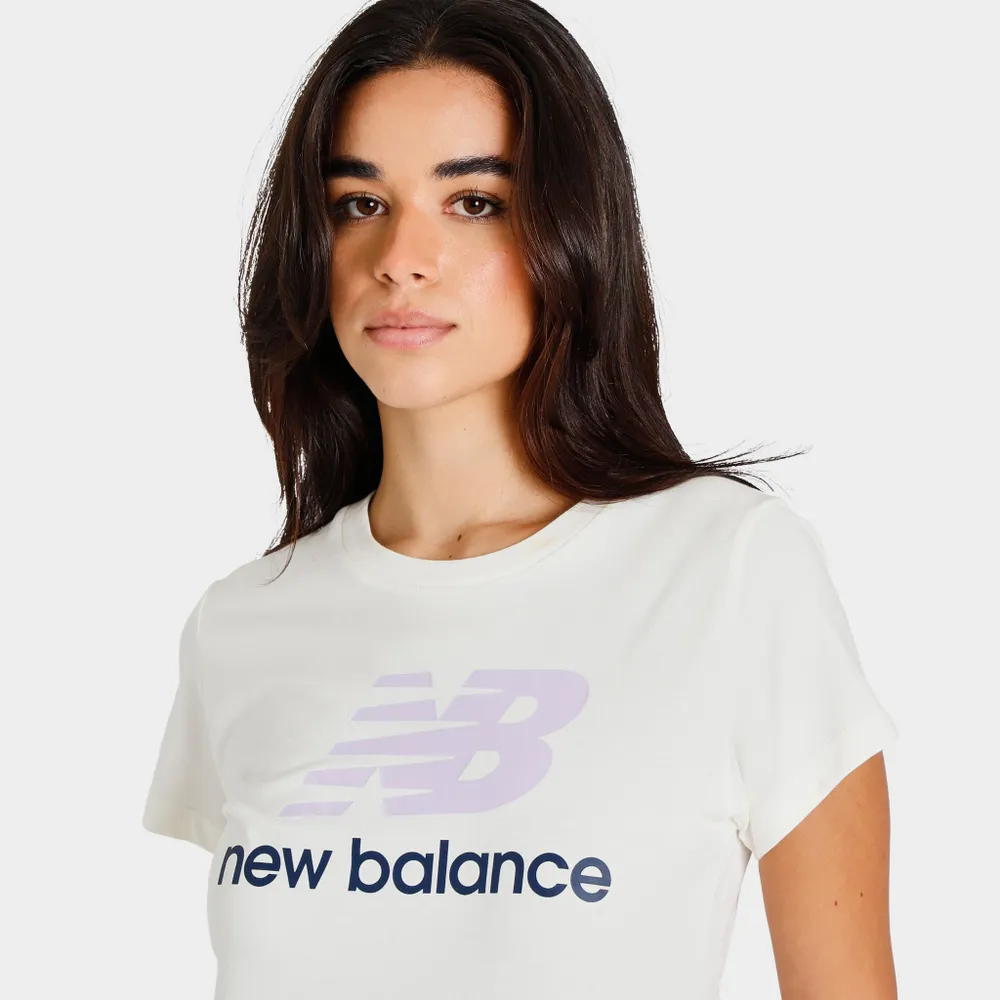 New Balance Women’s Essential Stacked Logo T-shirt / Multicolour