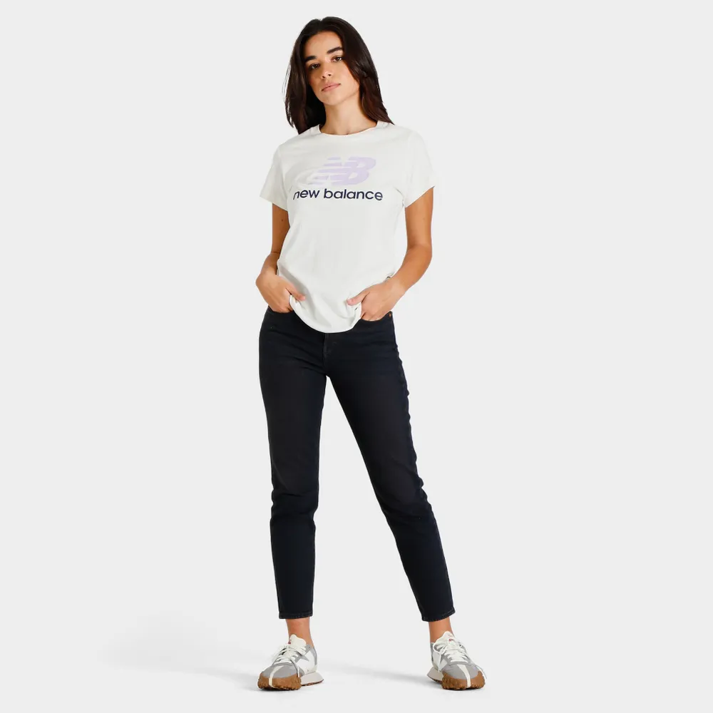 New Balance Women’s Essential Stacked Logo T-shirt / Multicolour