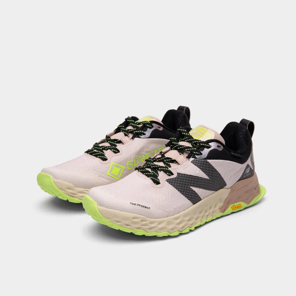 New Balance Women’s Fresh Foam Hierro v6 GTX Pink / Au Lait - Bleached Lime Glo