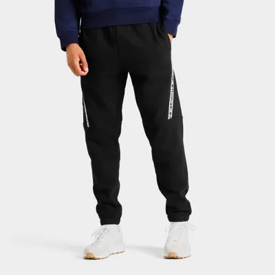 Lacoste Printed Bands Track Pants / Black