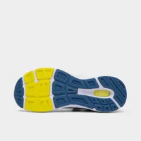 New Balance Juniors’ 680v6 Bungee Black / Oxygen Blue - Sulphur Yellow