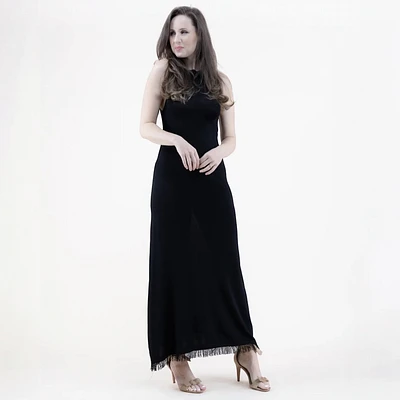 70358 Fringed Dress