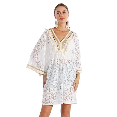 70274 Lace Cover Up