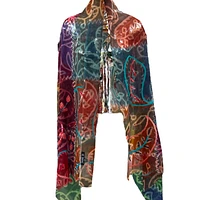 Gem Embroidery Shawl