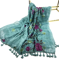30462 Embroidery Shawl