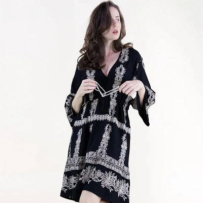 70189 Boho Motif Dress