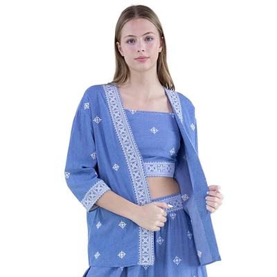 70145 Chambray Cover Up