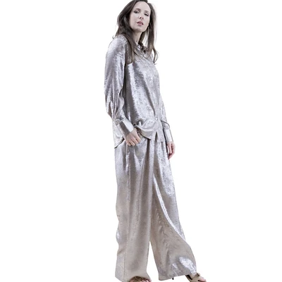 40100 Metallic Pant Set