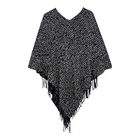 70264 Fringed Poncho