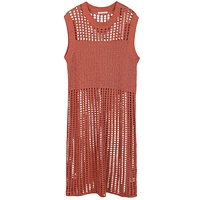70059 Block Crochet Dress