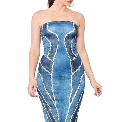 70414 Jean Dress