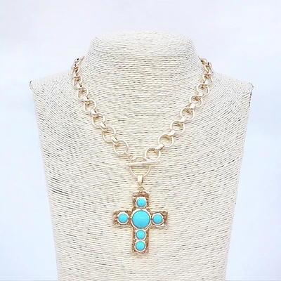 80047 Joia Cross Necklace