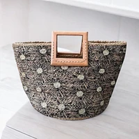 90093 W Square Jute Bag