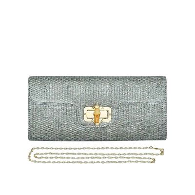 90123 Bamboo Straw Bag