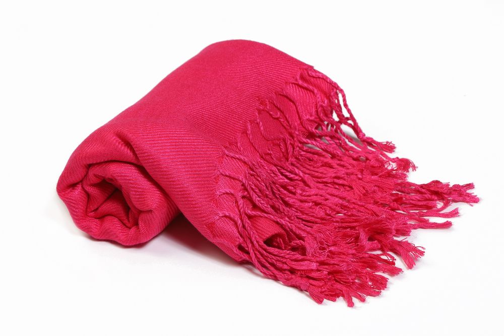 10148 Pashmina Solid Fuchsia