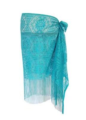 00154 Sarong Turquoise