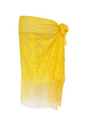 00155 Sarong Yellow