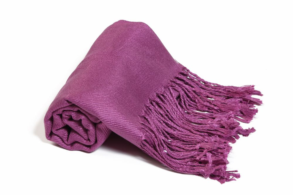 10145 Pashmina Solid Lilac