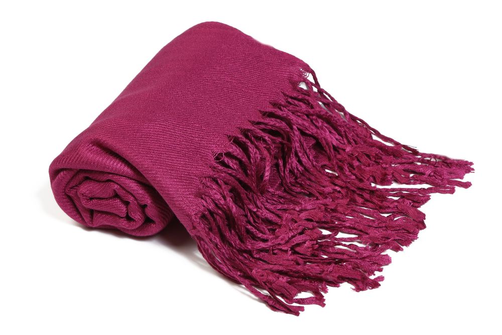 10146 Pashmina Solid Magenta