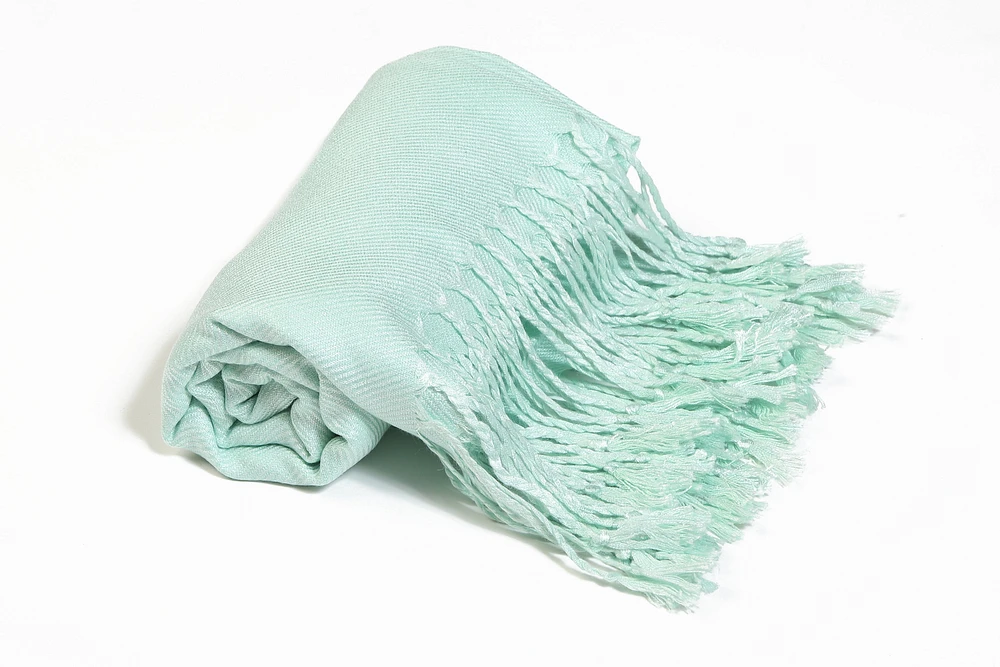 10127 Pashmina Solid Mint