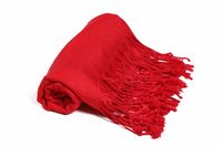 10104 Pashmina Solid Red