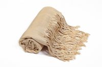 10129 Pashmina Solid Sand Beige