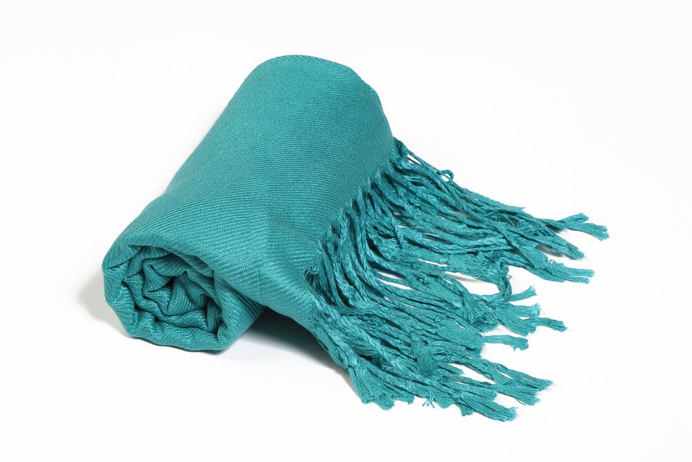 10154 Pashmina Solid Teal