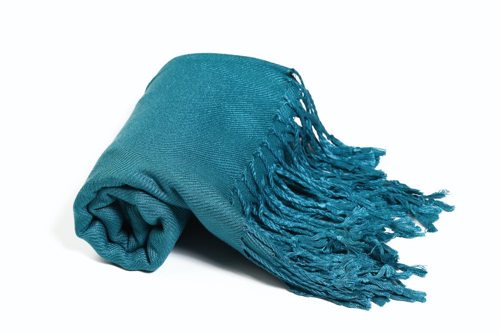 10113 Pashmina Solid Dark Teal