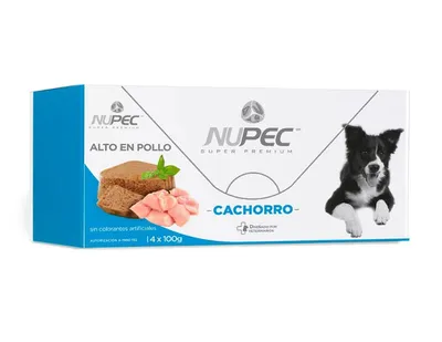 NUPEC - Alimento Húmedo Cachorro 4 pzas
