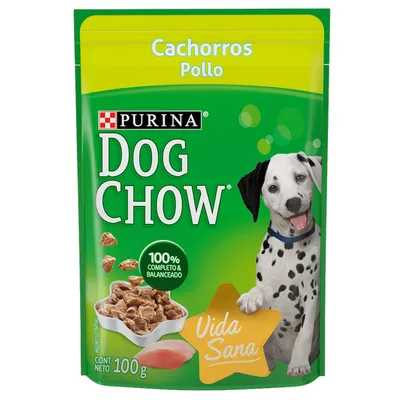 DOG CHOW - Alimento Húmedo Cachorro Pollo 100 g