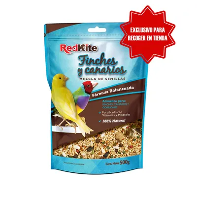 REDKITE - Mezcla para Canarios y Finches 500 Grs