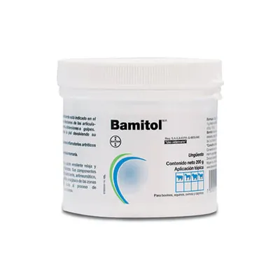 BAMITOL - Ungüento Inflamaciones y Moretones 200 gr