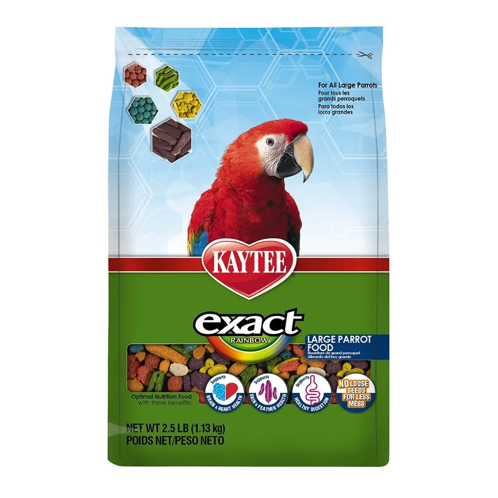 KAYTEE - Alimento Exact Rainbow Guacamaya Cacatua 1.13 kg