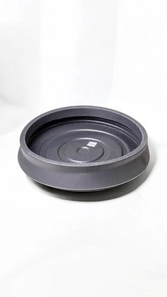 4" VASE DECO - BLACK