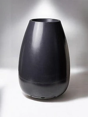 26" VASE OCA - BLACK