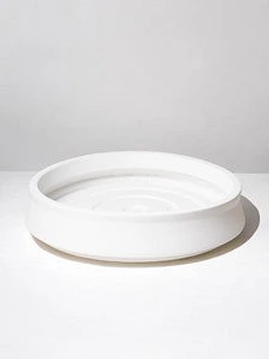 24" VASE DECO  - WHITE