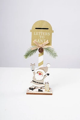 12" Letters For Santa Silver/White/Gold