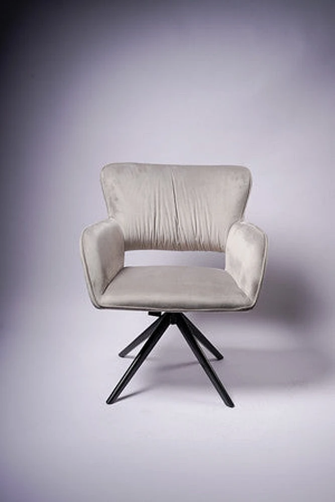 ROSELLA CHAIR-GREY