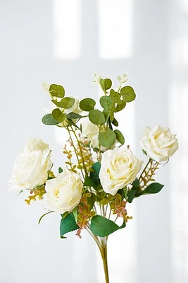 ROSE BUSH WHITE 50CM